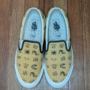 Vans x Brain Dead Slip On Sneakers